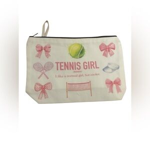 Tennis Girl Cosmetic Bag